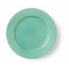 Lyngby Porcelæn Rhombe Color Flat Deska Ø21 cm, Aqua