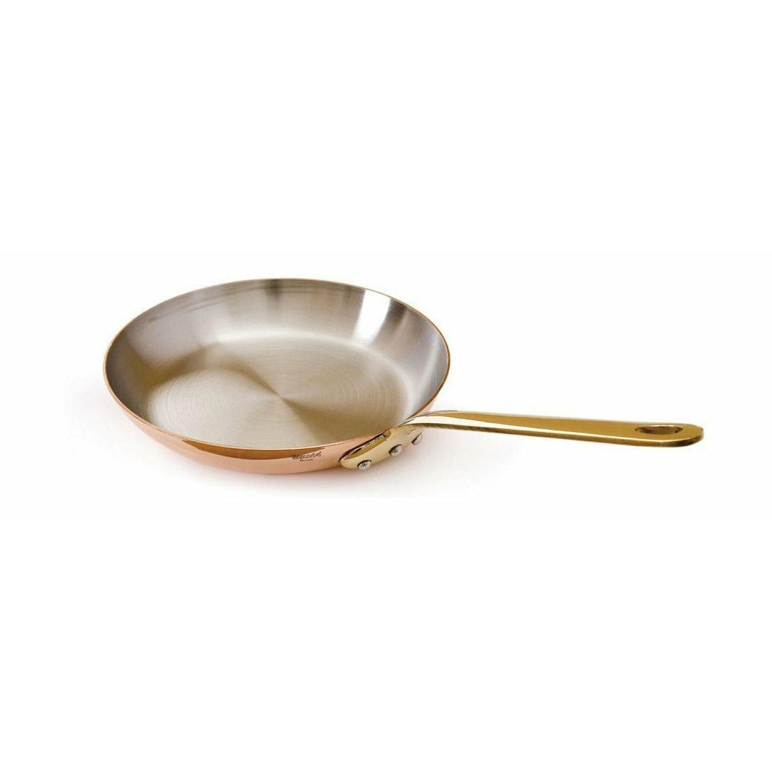 Mauviel Mini Frying Pan Ø 12 cm, měď/mosaz