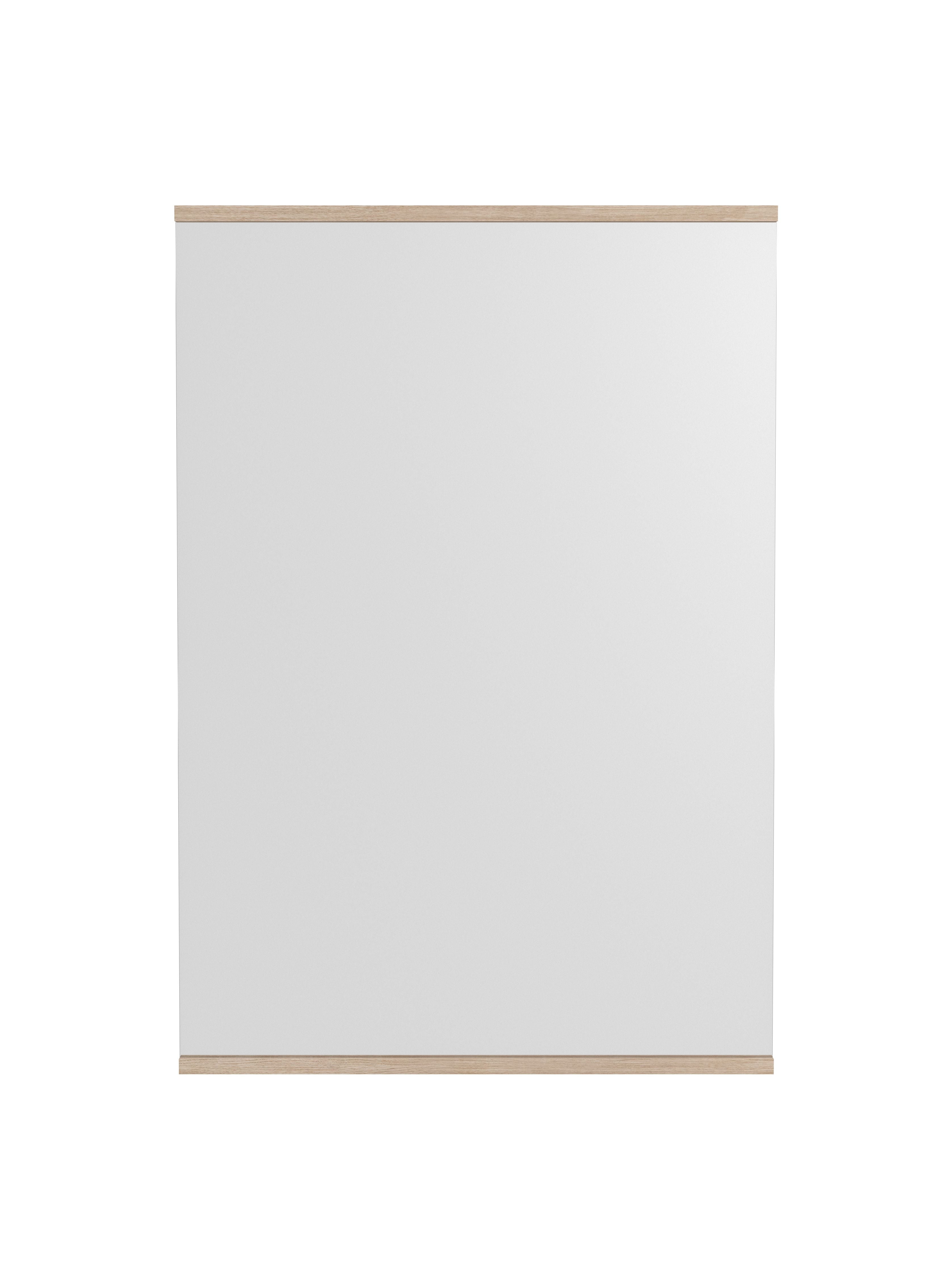 Moebe obdélníkové stěnové zrcadlo 101,8x70 cm, dub