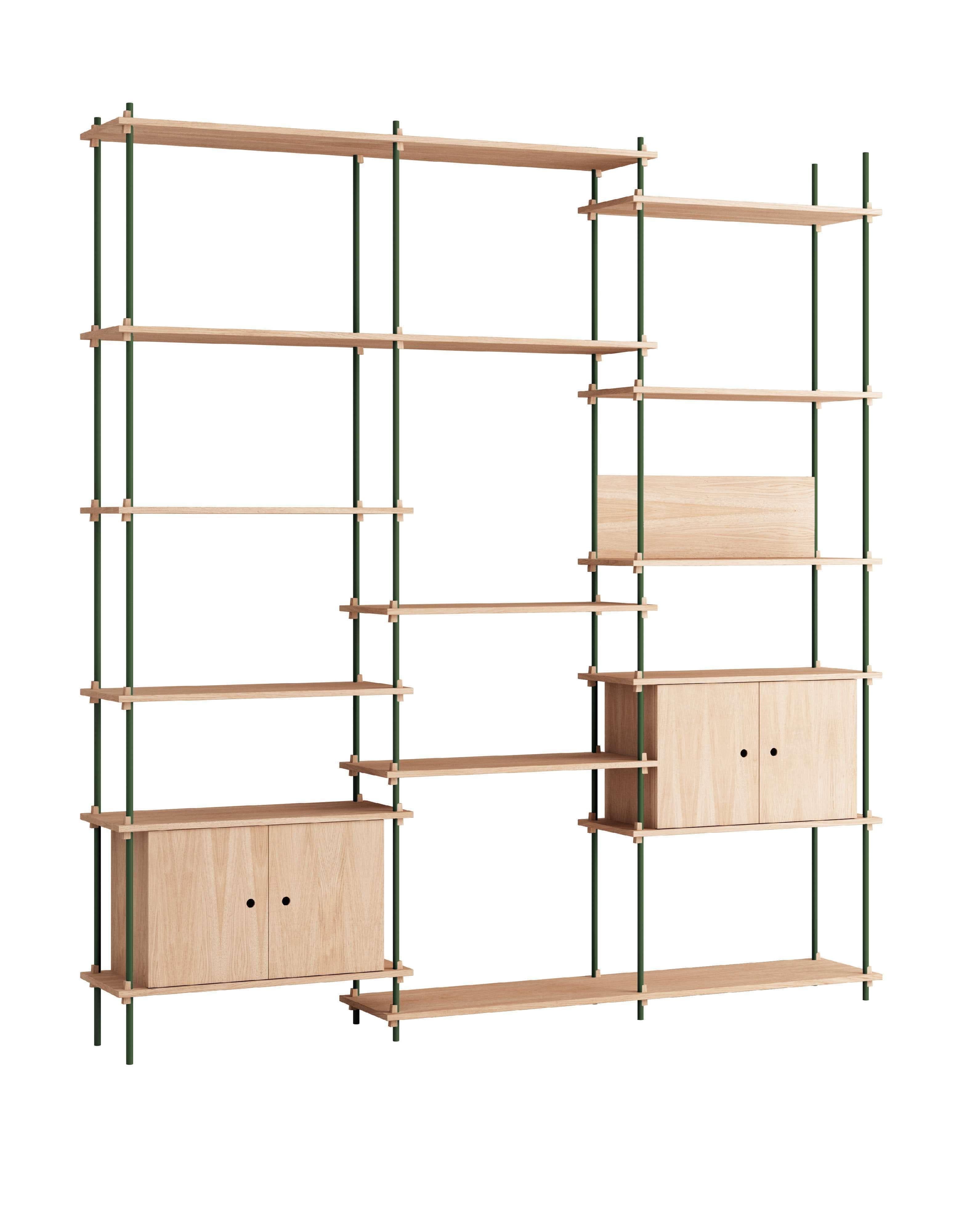 Systém System Moebe S.255.3.B, Oak/Pine Green