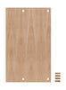 Systém regálů Moebe/Regály zdi Desk 85 cm, dub