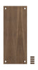 Systém regálů Moebe/Regály zdi 85x35 cm, uzený dub