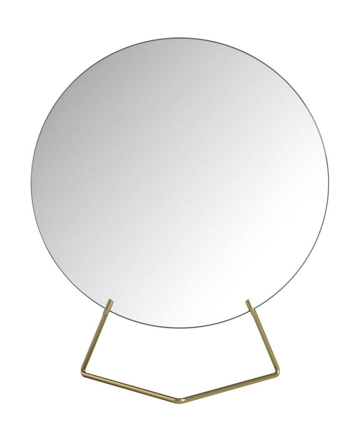 Moebe stojící zrcadlo Ø20 cm, mosaz