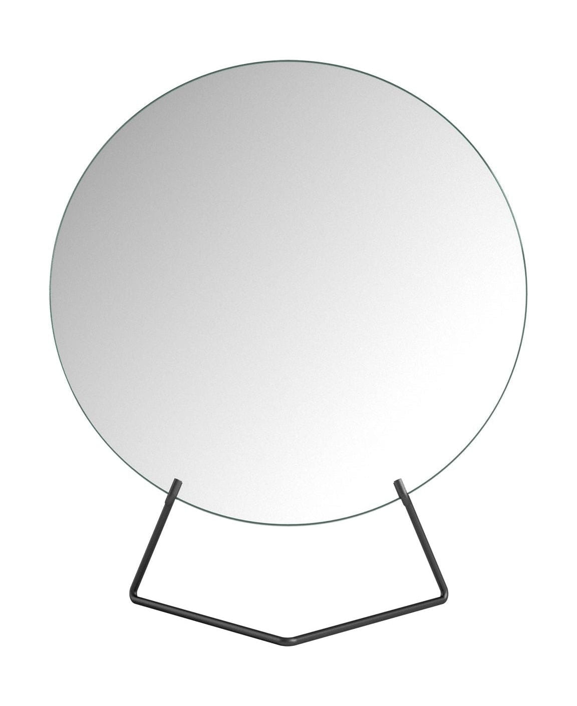 Moebe stojící zrcadlo Ø20 cm, černá