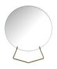 Moebe Standing Mirror ø30 Cm, Brass