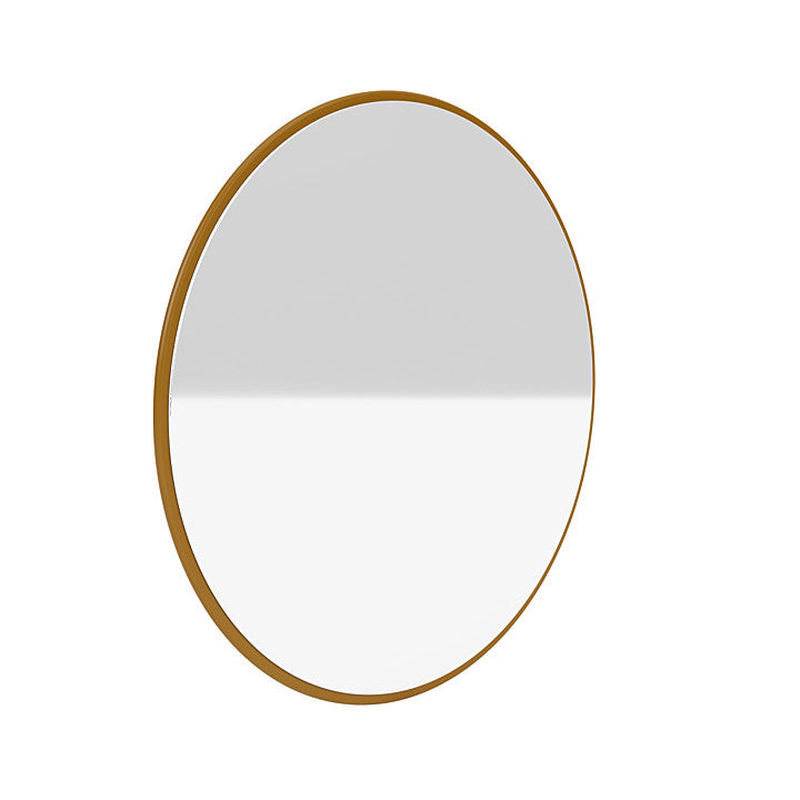 Montana Colour Frame Mirror, Amber Yellow