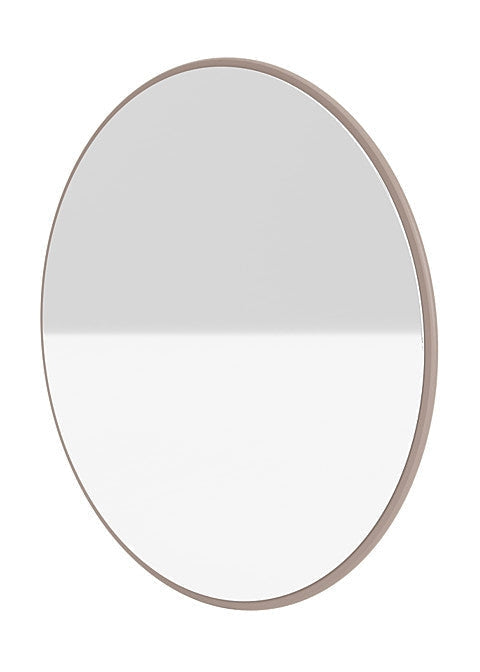 Montana Colour Frame Mirror, Mushroom Brown