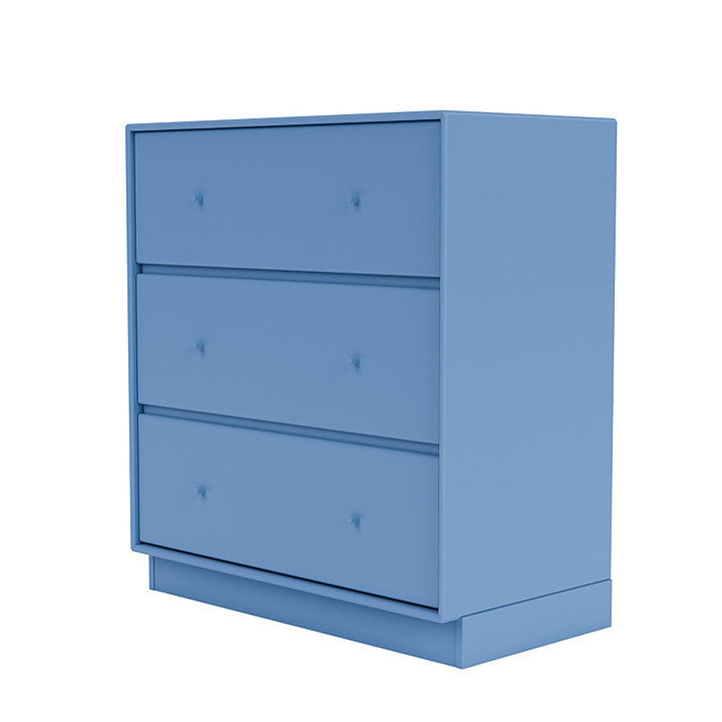 Montana Carry Dresser With 7 Cm Plinth, Azure Blue