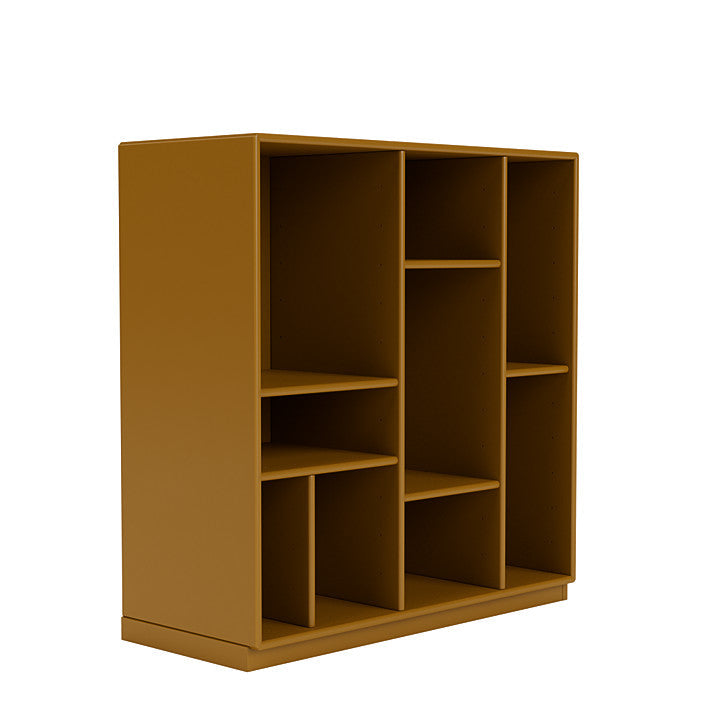 Montana Compile Decorative Shelf With 3 Cm Plinth, Amber Yellow