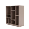 Montana Compile Decorative Shelf With 3 Cm Plinth Mushroom Brown