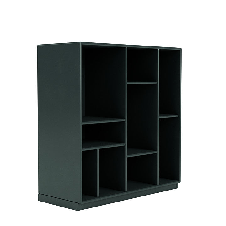 Montana Compile Decorative Shelf With 3 Cm Plinth, Black Jade