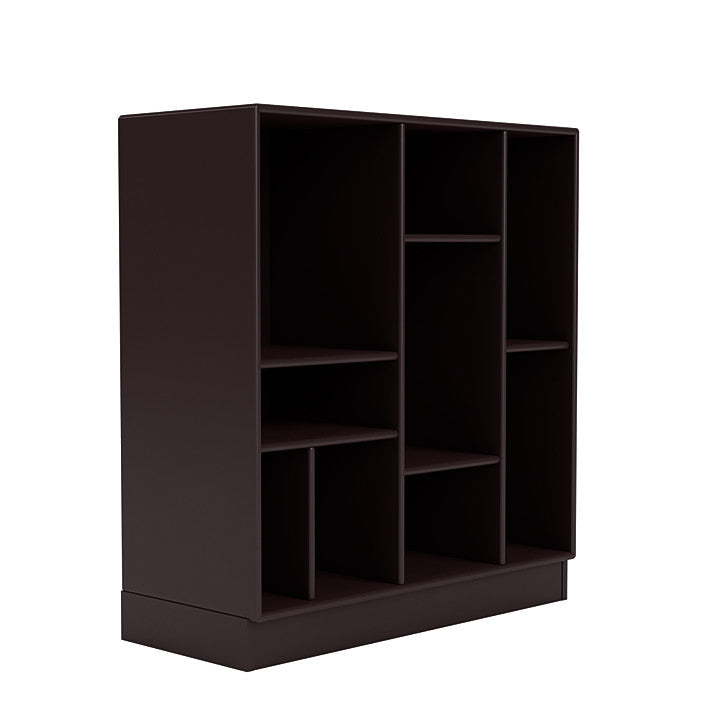 Montana Compile Decorative Shelf With 7 Cm Plinth, Balsamic Brown