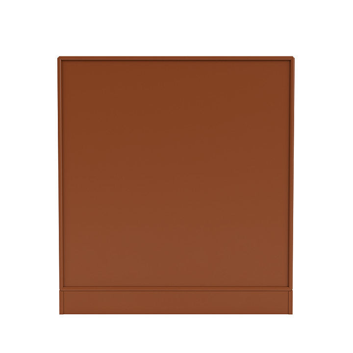 Montana Compile Decorative Shelf With 7 Cm Plinth, Hazelnut Brown