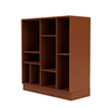 Montana Compile Decorative Shelf With 7 Cm Plinth Hazelnut Brown