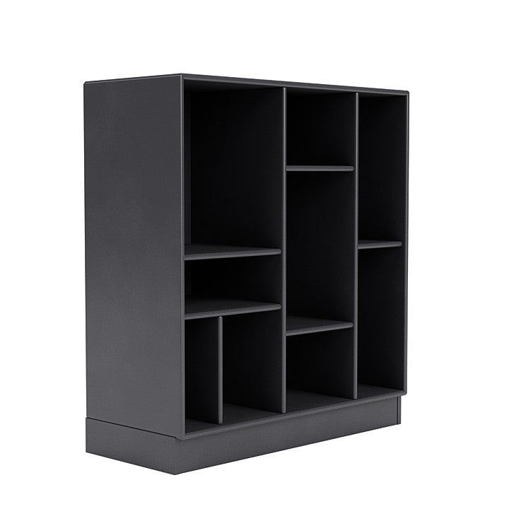 Montana Compile Decorative Shelf With 7 Cm Plinth, Carbon Black