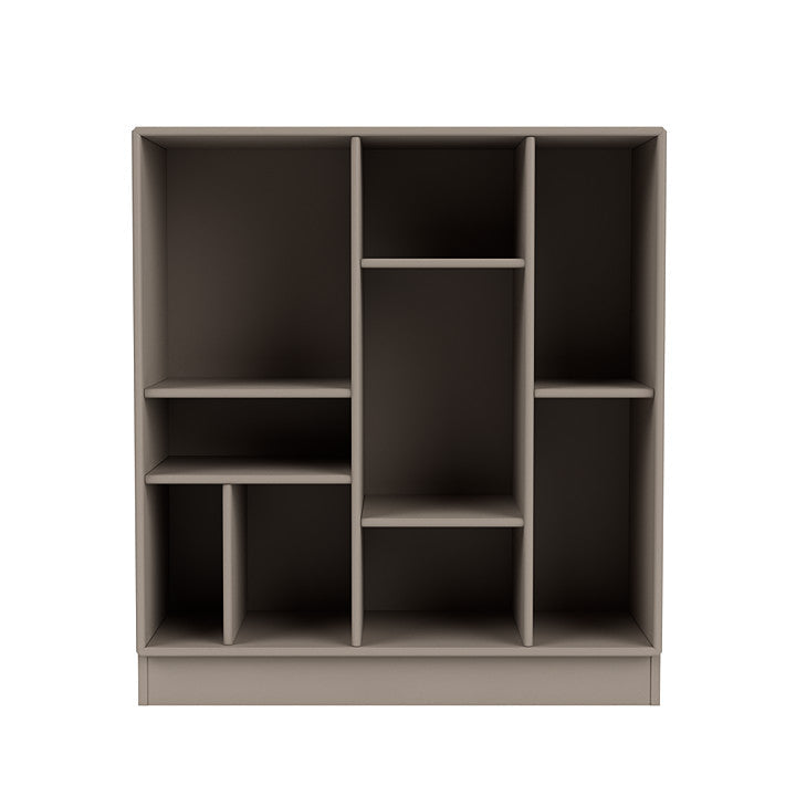 Montana Compile Decorative Shelf With 7 Cm Plinth, Truffle Grey