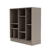 Montana Compile Decorative Shelf With 7 Cm Plinth Truffle Grey