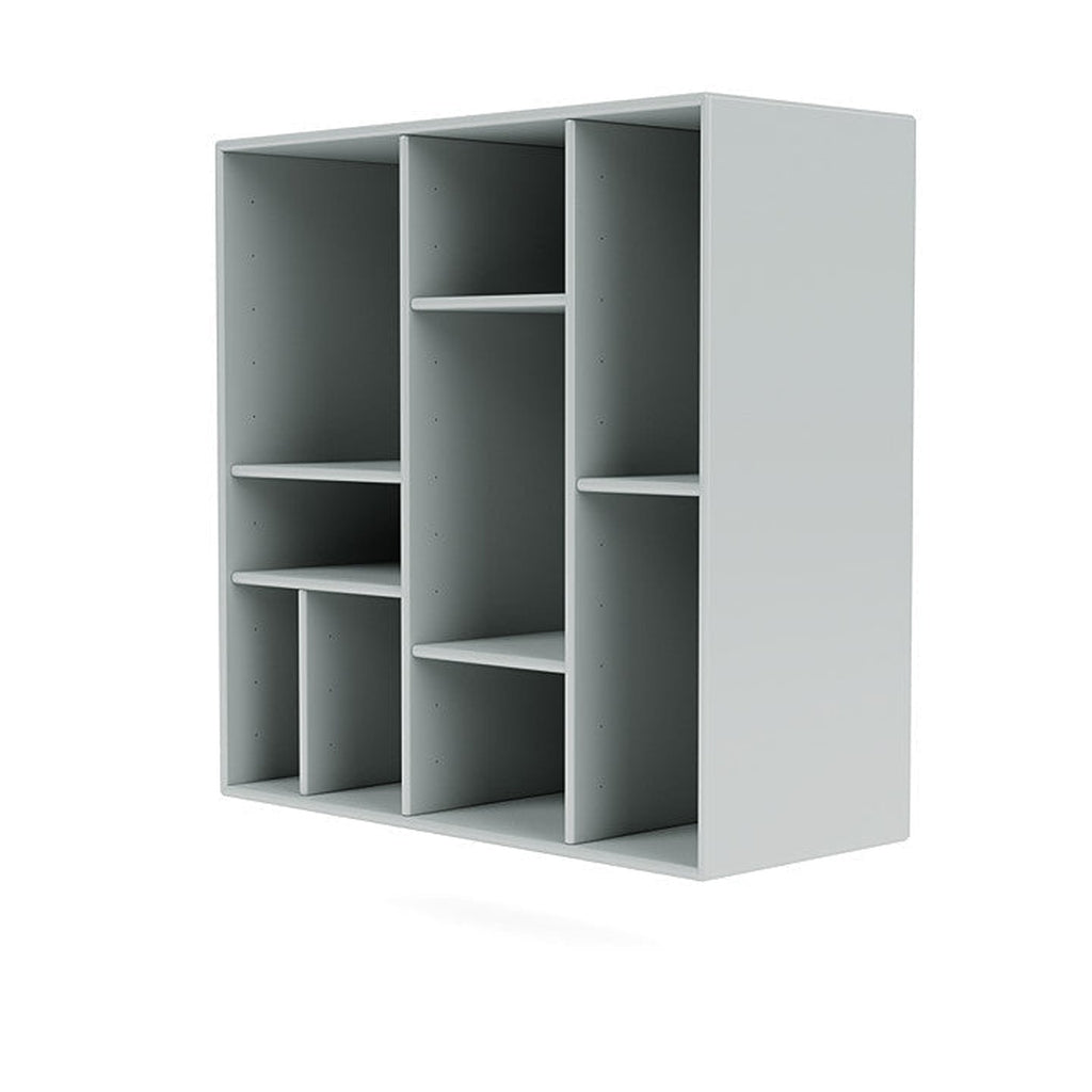 Montana Compile Decorative Shelf With Suspension Rail, Oyster Grey