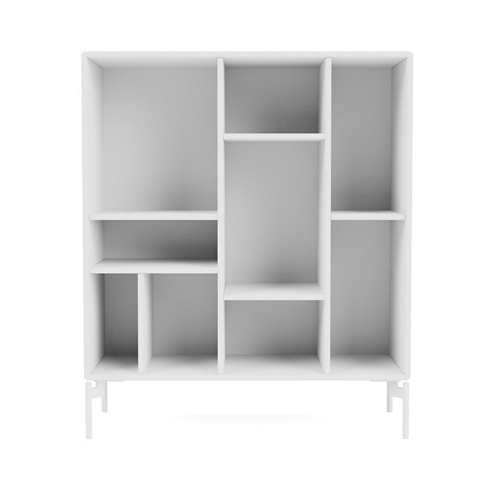 Montana Compile Decorative Shelf With Legs, New White/Snow White