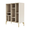 Montana Compile Decorative Shelf With Legs Oat/Brass