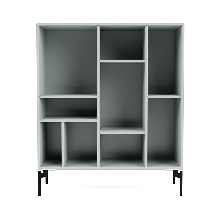 Montana Compile Decorative Shelf With Legs, Oyster/Black