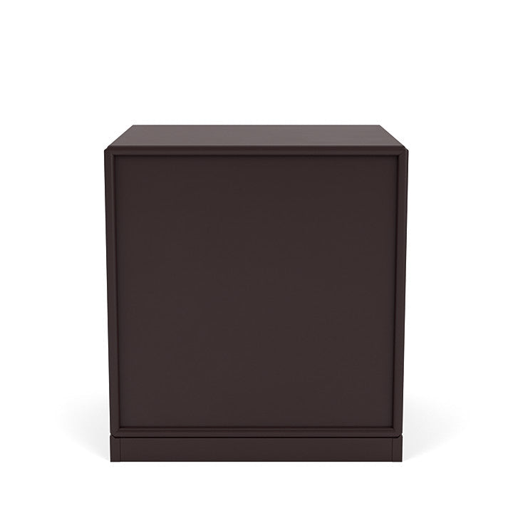 Montana Dream Nightstand With 3 Cm Plinth, Balsamic Brown