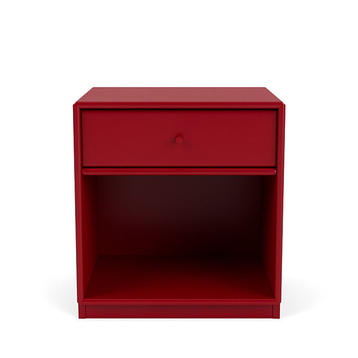 Montana Dream Nightstand s 3 cm soklem, červená řepa