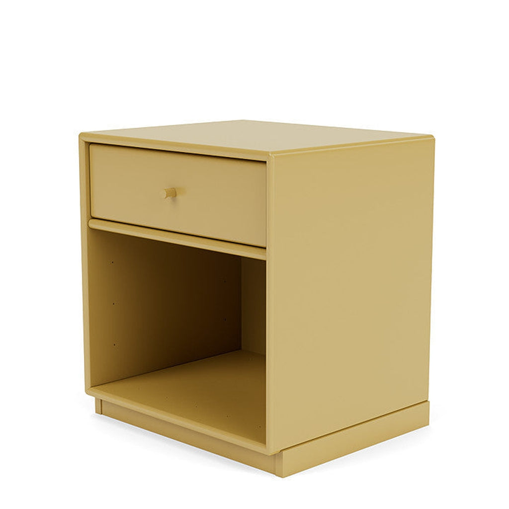 Montana Dream Nightstand With 3 Cm Plinth, Cumin Yellow