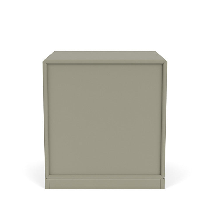 Montana Dream Nightstand With 3 Cm Plinth, Fennel Green