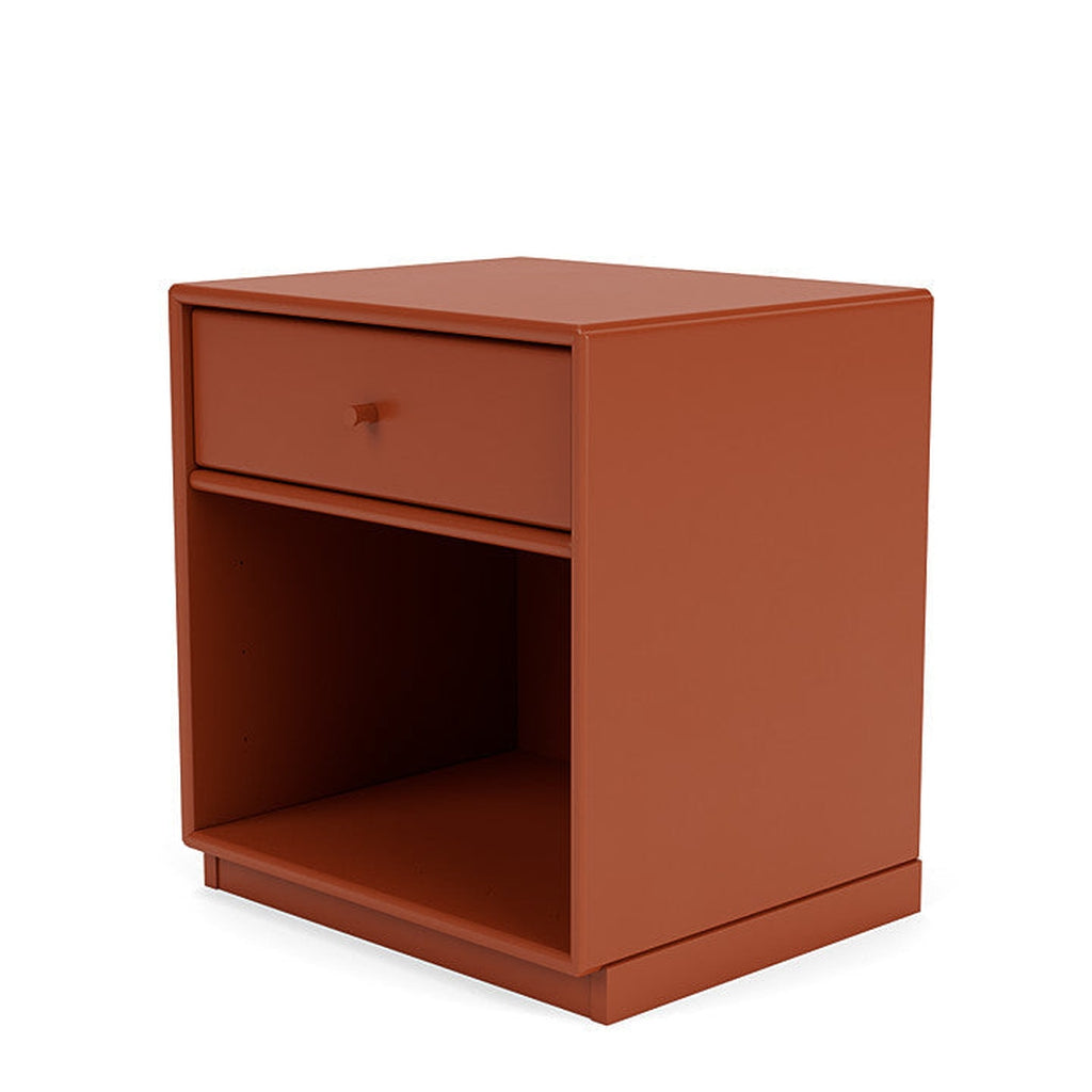 Montana Dream Nightstand With 3 Cm Plinth, Hokkaido Brown