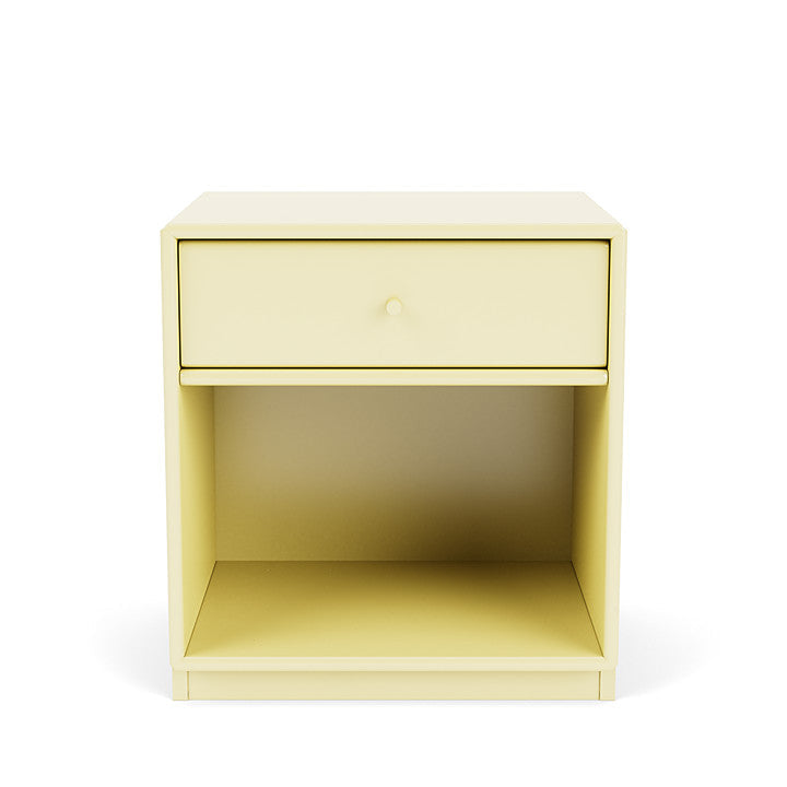 Montana Dream Nightstand With 3 Cm Plinth, Chamomile Yellow