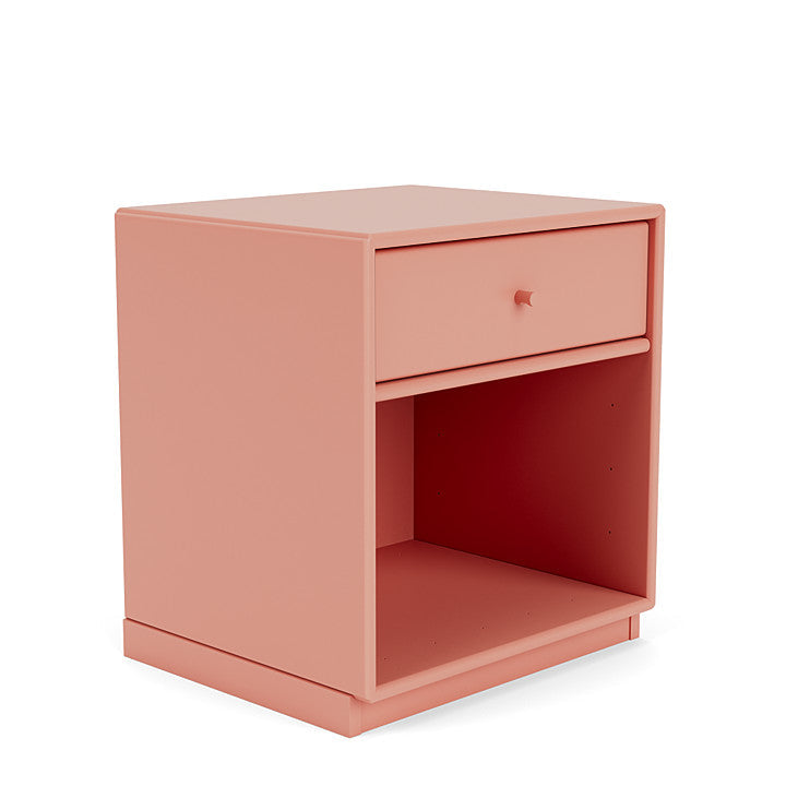 Montana Dream Nightstand With 3 Cm Plinth, Rhubarb Red