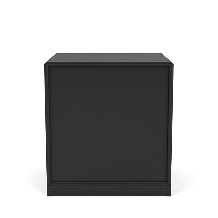 Montana Dream Nightstand With 3 Cm Plinth, Black