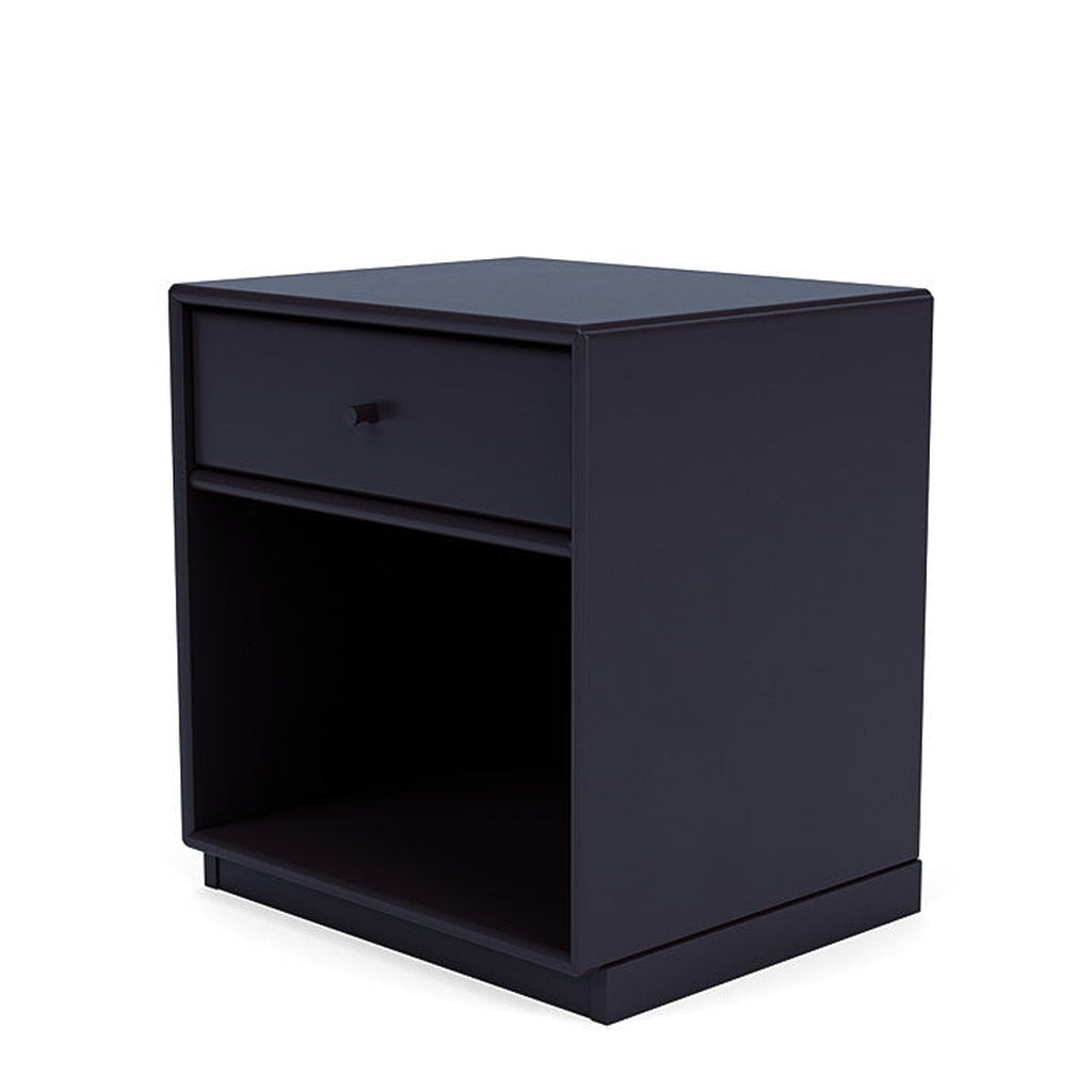 Montana Dream Nightstand With 3 Cm Plinth, Shadow