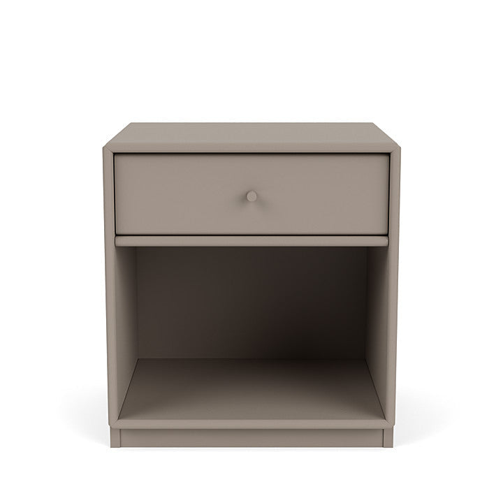 Montana Dream Nightstand s 3 cm soklem, lanýže šedá