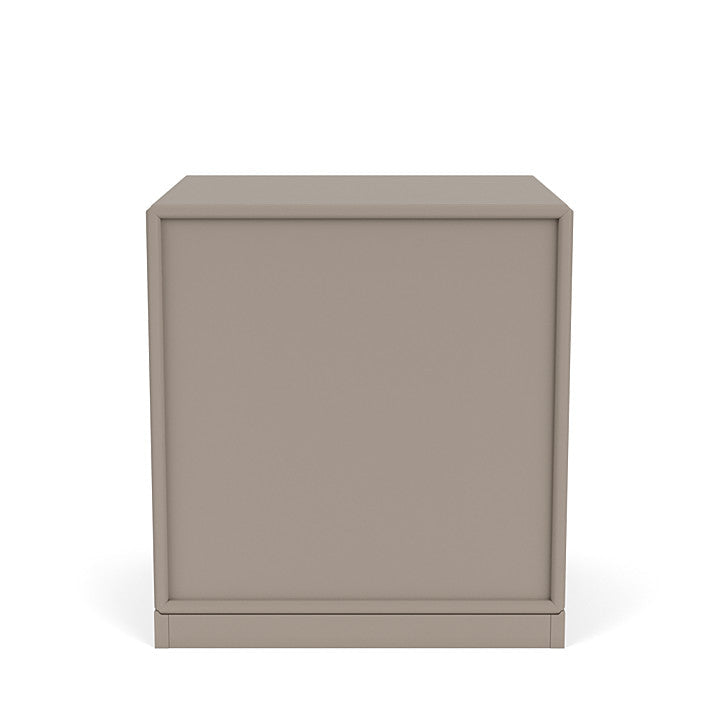 Montana Dream Nightstand s 3 cm soklem, lanýže šedá