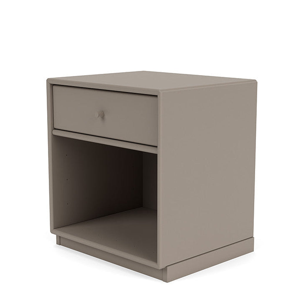 Montana Dream Nightstand With 3 Cm Plinth, Truffle Grey