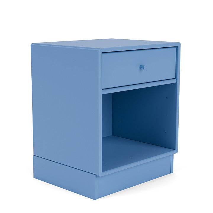 Montana Dream Nightstand With 7 Cm Plinth, Azure Blue