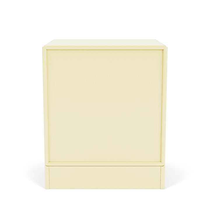 Montana Dream Nightstand With 7 Cm Plinth, Chamomile Yellow