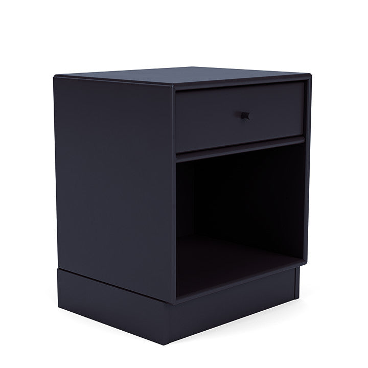 Montana Dream Nightstand se 7 cm soklem, Shadow