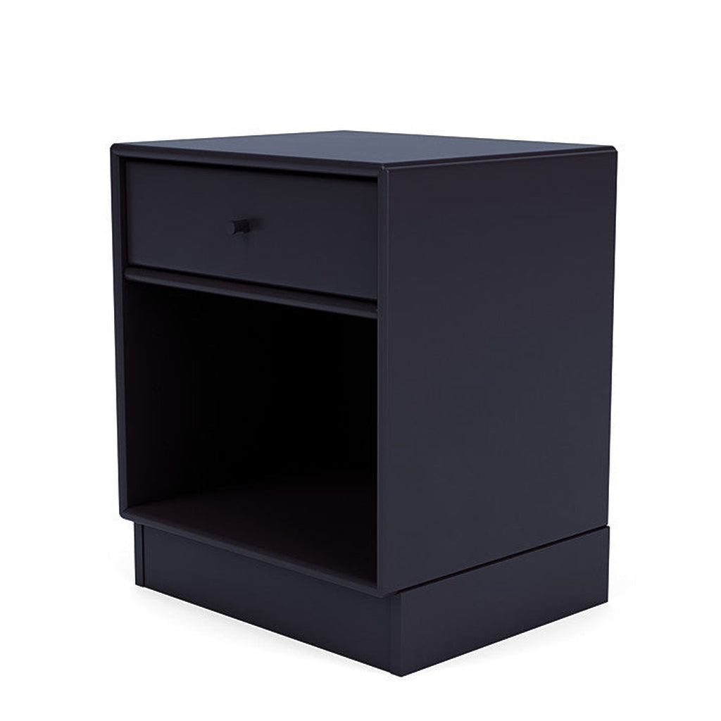 Montana Dream Nightstand se 7 cm soklem, Shadow