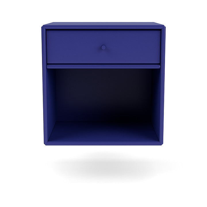 Montana Dream Nightstand With Suspension Rail, Monarch Blue