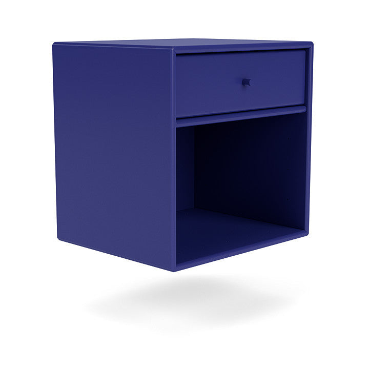 Montana Dream Nightstand With Suspension Rail, Monarch Blue