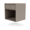 Montana Dream Nightstand With Suspension Rail Truffle Grey