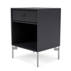 Montana Dream Nightstand s nohama, antracite/matný chrom