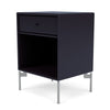 Montana Dream Nightstand With Legs Shadow/Matt Chrome