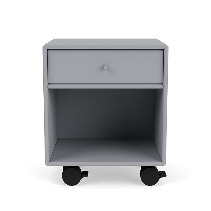 Montana Dream Nightstand With Castors, Graphic