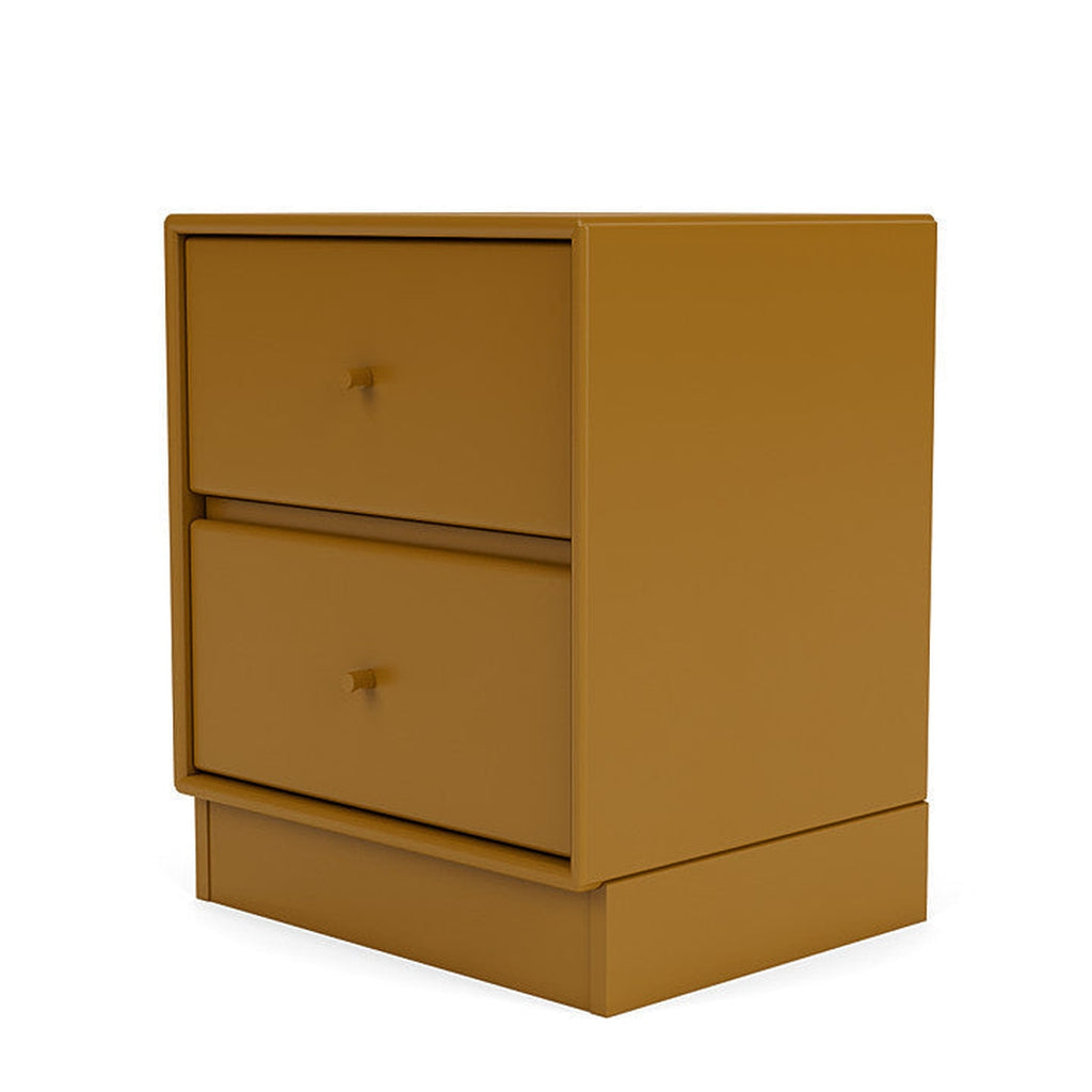 Montana Drift Drawer Module With 7 Cm Plinth, Amber Yellow