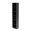 Montana Loom High Bookcase With 7 Cm Plinth Carbon Black