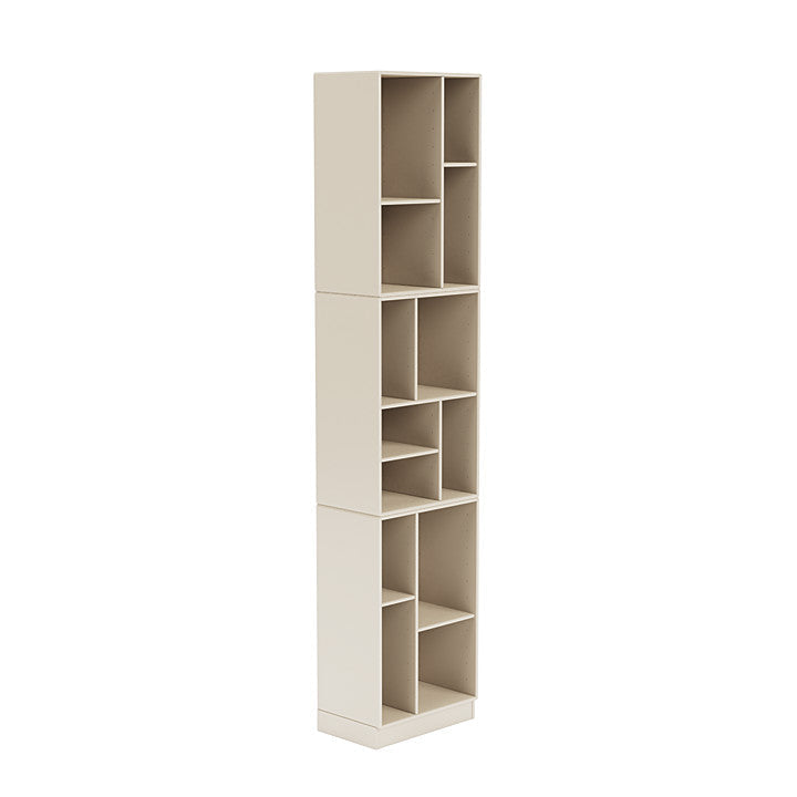Montana Loom High Bookcase With 7 Cm Plinth, Oat